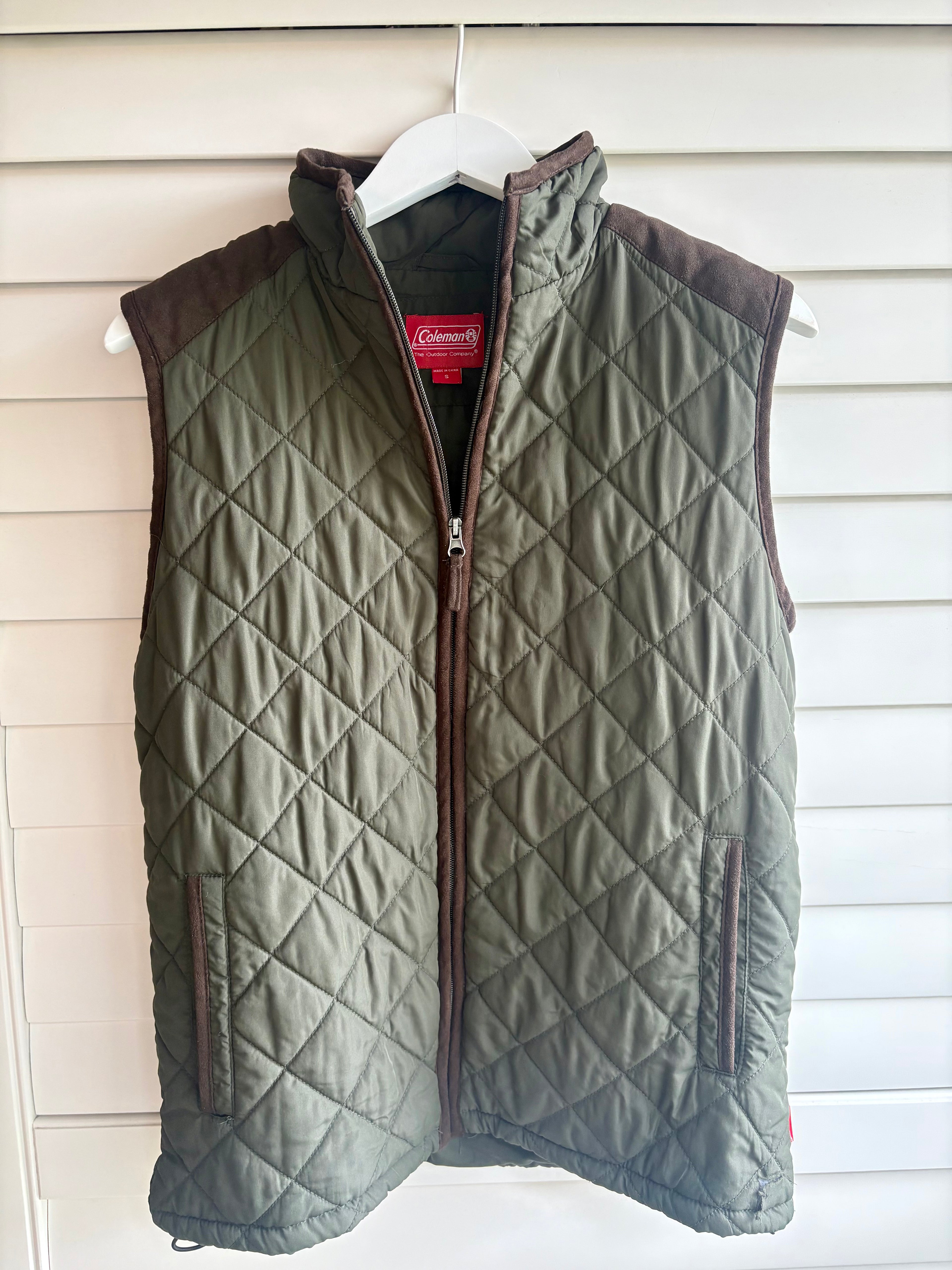 Quilted Zipper Vest